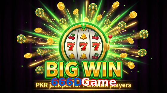 Big win animation on 666DGame slot game